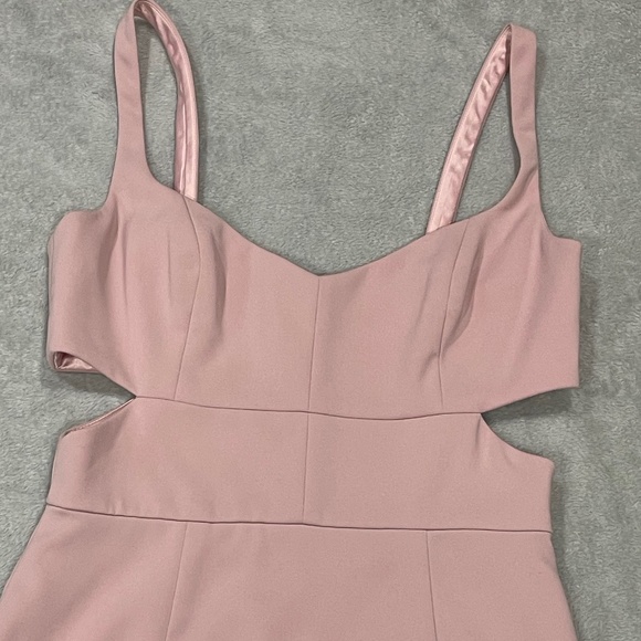 Jay Godfrey Pink cutout Midi Dress size 2 - Picture 6 of 11
